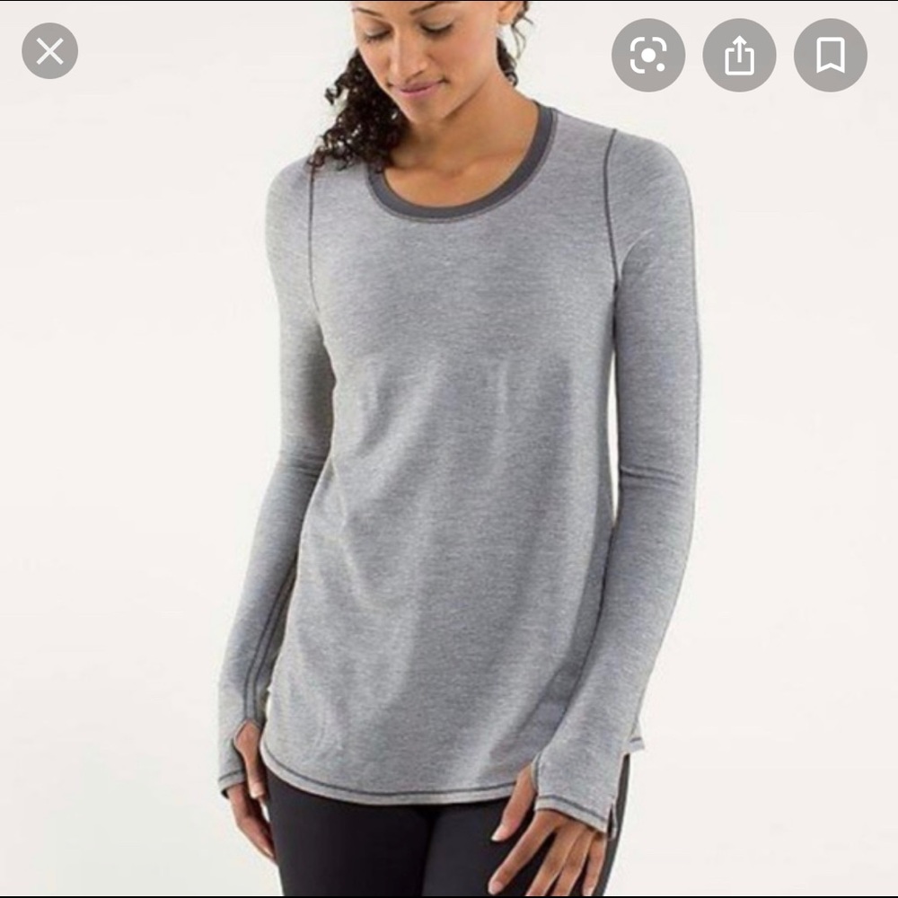 Lululemon tuck and flow long sleeve